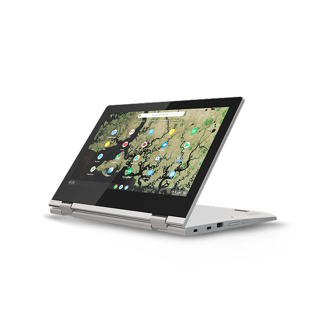Lenovo C340 11" Celeron Touch 4GB/32GB Chromebook, 11.6" HD Touch Display, Intel Celeron N4000 Dual-Core Processor, 4GB Memory, 32GB eMMC Solid State Drive, Chrome OS - Platinum Grey