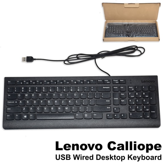 Lenovo Calliope SK-8823 USB Wired Desktop Keyboard