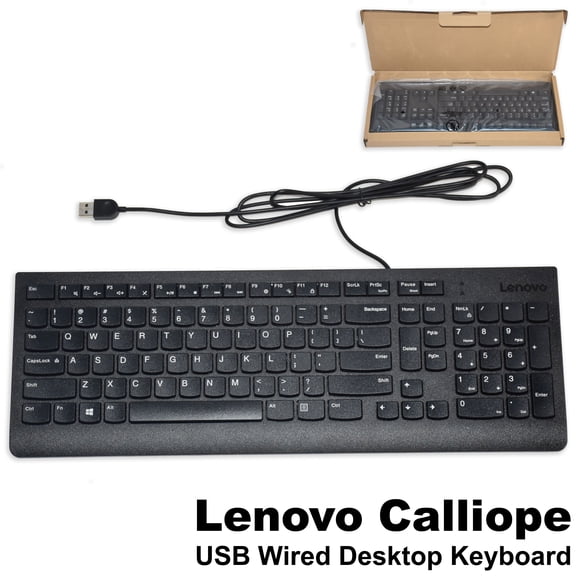 Lenovo Calliope SK-8823 USB Wired Desktop Keyboard
