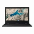 thumbnail image 1 of Pre-Owned Lenovo Chromebook 100e 2nd Gen 11.6" HD Notebook Computer, Intel Celeron N4020 1.10GHz, 4GB RAM, 32GB eMMC Flash Memory, Chrome OS, Black, 1 of 5