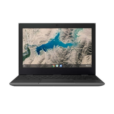 Pre-Owned Lenovo Chromebook 100e 2nd Gen 11.6" HD Notebook Computer, Intel Celeron N4020 1.10GHz, 4GB RAM, 32GB eMMC Flash Memory, Chrome OS, Black