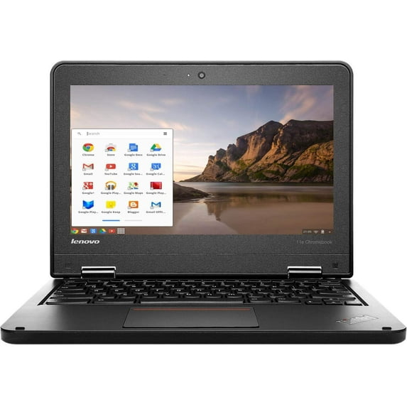 Lenovo Chromebook 20DB0007US Intel Celeron N2930 X4 2.16GHz 4GB 16GB SSD 11.6", Black