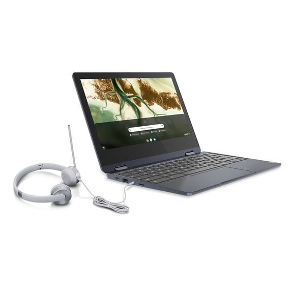 Lenovo Chromebook 3 14" Intel Celeron N4020 4GB/64GB - 82C1002AUS (Bundle with Headset)