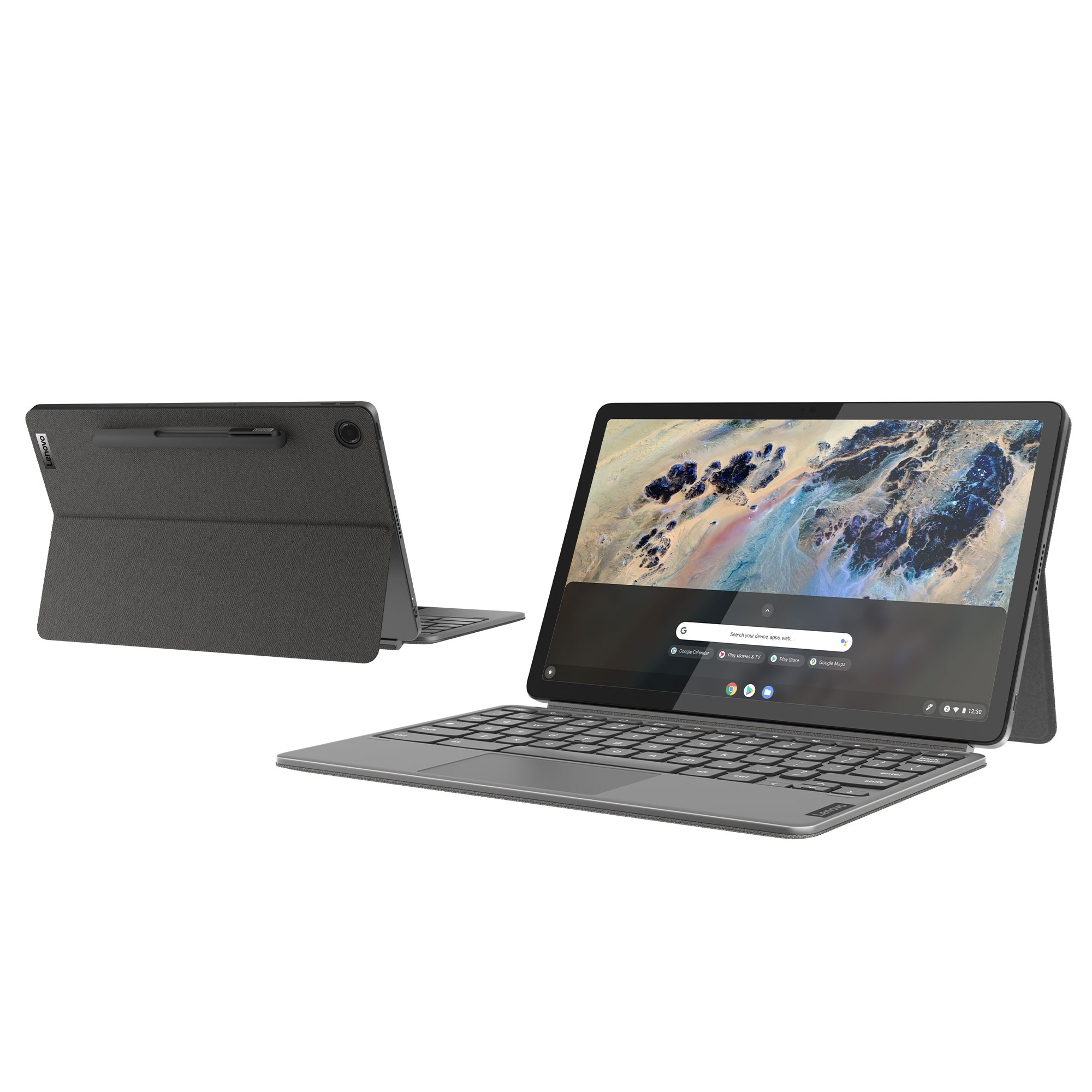 Lenovo Chromebook Duet 3 Laptop, 10.9" IPS  60Hz, platform, Qualcomm Adreno, 8GB, 128GB - image 1 of 7