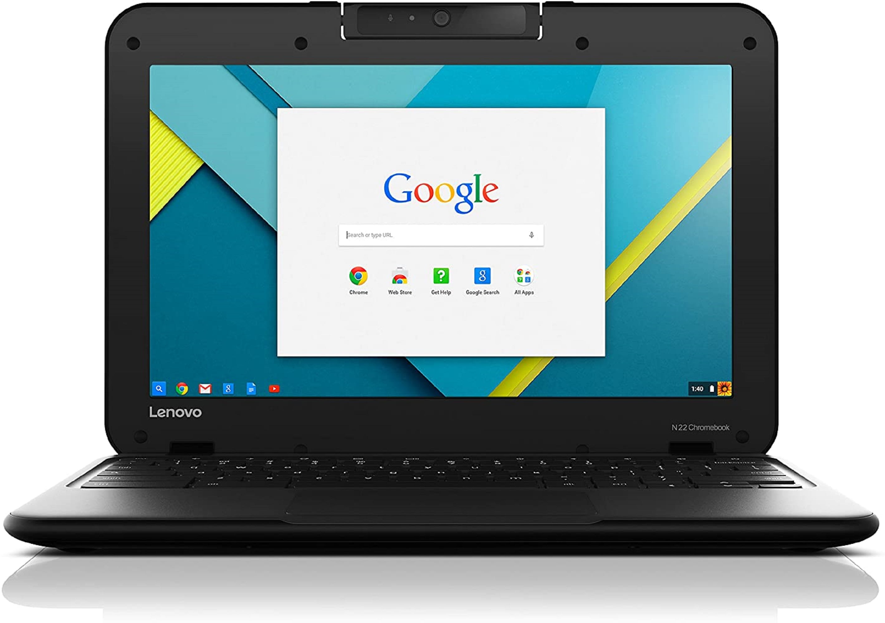 Lenovo Chromebook ブラック Lenovo-Chromebook-N22-2-16-GHz
