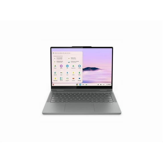 Lenovo Chromebook Plus 14IRU10 14" Touchscreen Convertible Chromebook - Intel Core 5 120U (1.40 GHz) - 8 GB - 128 GB Flash Memory - ChromeOS - Intel - Webcam - IEEE 802.11ax (83LL001VUS)