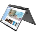 thumbnail image 1 of Lenovo ENOVO Yoga 7i 2-in-1 Laptop 14'' 2.2K Touchscreen12th Core i7-1255U Iris Xe Graphics 16GB RAM 1TB SSD WI-FI 6E Thunderbolt 4 Backlit KB w/ FP Windows 11 RATZK 32GB USB, Storm Grey, (82QG), 1 of 5