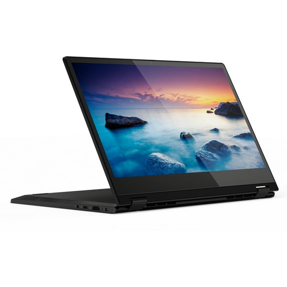 Lenovo Flex 14" FHD PC Laptop, Intel Pentium Gold 5405U, 4GB RAM, 128GB SSD, Windows 10, Black, 81SQ000SUS