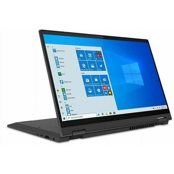 Lenovo Flex 5 14" FHD 2in1 Touch Screen Laptop, 8-core AMD Ryzen 7 4700U(>i7-10710U) Upto 4.1 GHz, USB-C, Fingerprint, Backlit KB, Webcam, HDMI, Win 10 Home, 32GB MSD Card (8GB RAM | 128GB PCIe SSD)