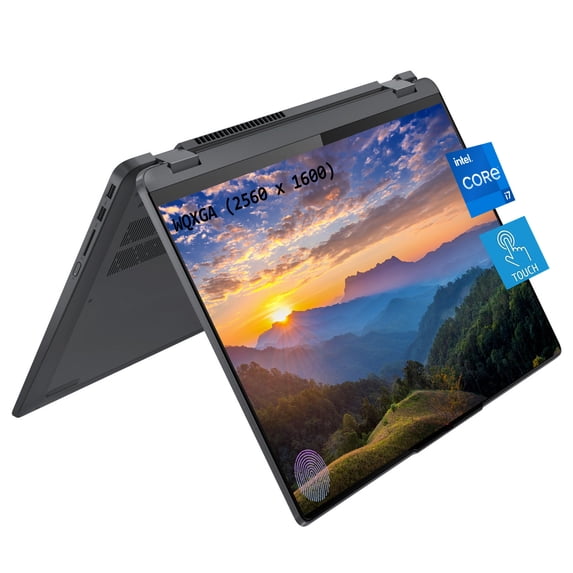 Lenovo Flex 5 16" Convertible 2-in-1 Touchscreen Laptop, 12th Gen Intel 10-Core i7-1255U, 16GB RAM, 2TB PCIe SSD, Backlit KB, Fingerprint, WiFi 6, Windows 11, w/Office Accessories