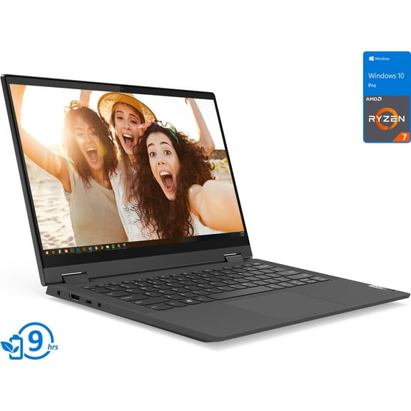 Lenovo Flex 5 2-in-1, 14" IPS FHD Touch Display, AMD Ryzen 7 4700U Upto 4.1GHz, 8GB RAM, 2TB NVMe SSD, Vega 6, HDMI, Card Reader, Wi-Fi, Bluetooth, Windows 10 Pro