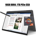 thumbnail image 1 of Lenovo Flex 5 2020 Premium 2 in 1 Laptop Computer I 14 inch FHD Touchscreen IPS I AMD Hexa-Core Ryzen 5 4500U I 16GB DDR4 1TB PCIe SSD I Backlit FP Digital Pen Included Win 10, 1 of 8