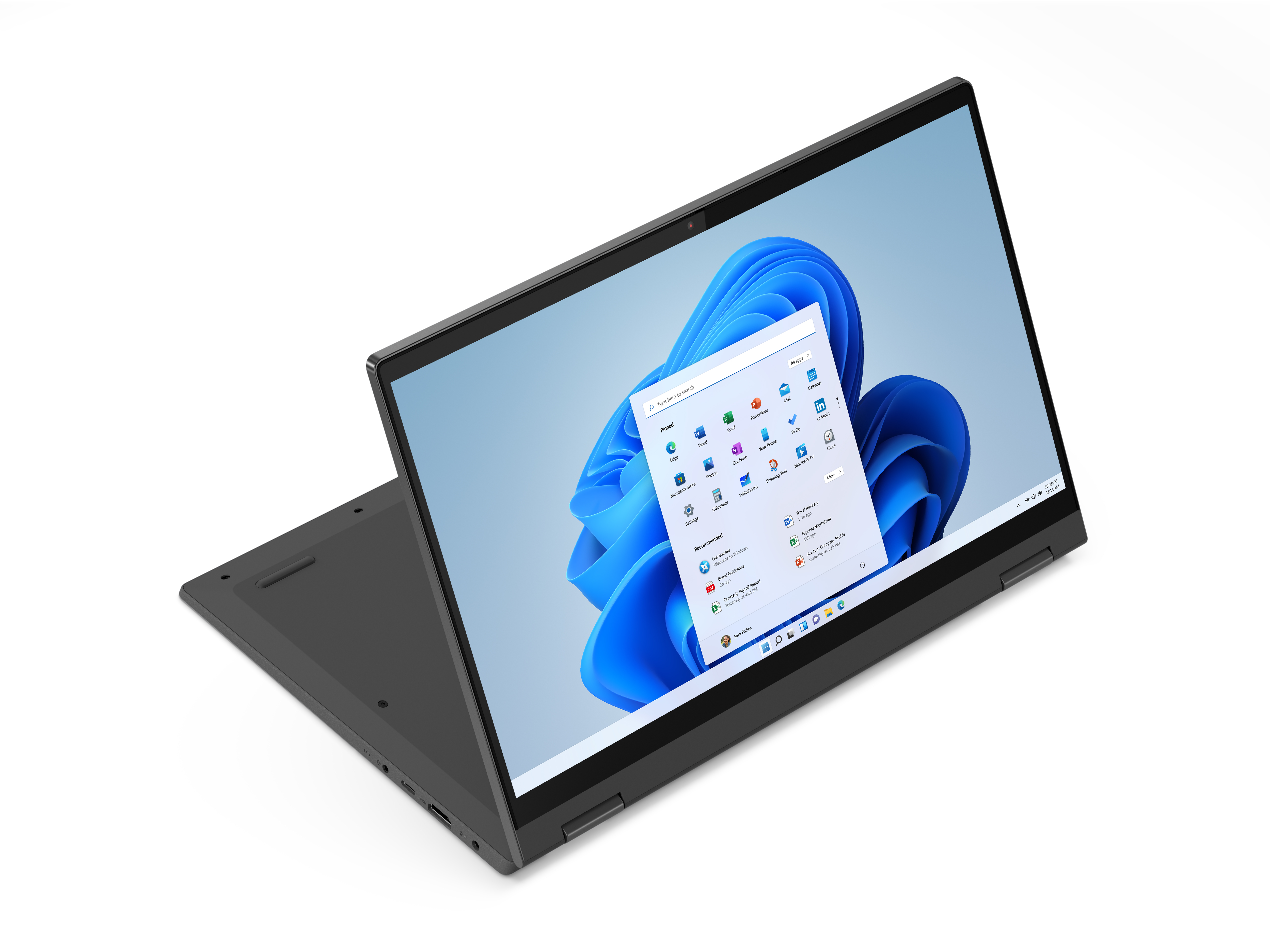 Lenovo Flex 5i 14.0", FHD Touch, Core i3-1115G4, 4GB, 128GB, Graphite Grey, Windows 11 S, 82HS00R9US - image 1 of 21