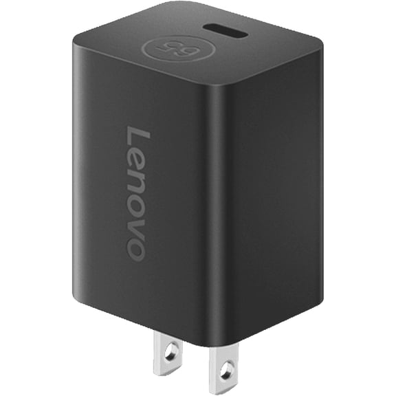 Lenovo GaN Nano 65W USB-C Power Adapter, Black