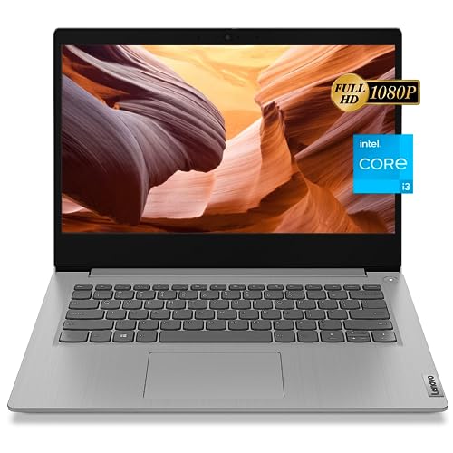 Lenovo Idea Pad 3 Laptops, Intel Core i31115G, 14" Full HD Display