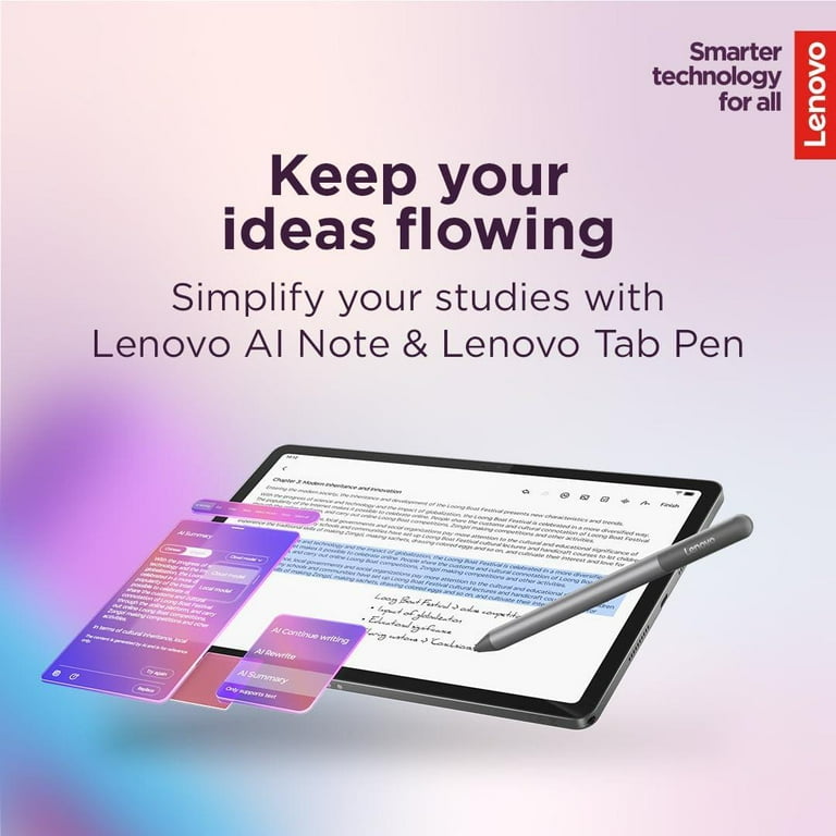 Lenovo Idea Tab - College Tablet - 11 2.5K IPS Touchscreen Display