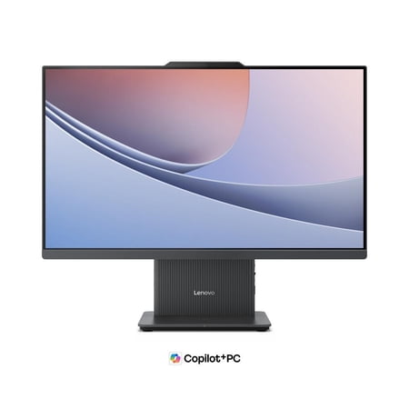 Lenovo IdeaCentre 23.8" FHD IPS All-in-one Copilot+ PC Desktop Computer Intel Core Ultra 5 226V 16GB RAM 256GB SSD Luna Grey