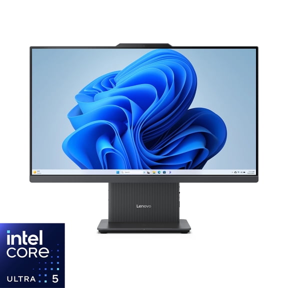 Lenovo IdeaCentre 24" FHD Non-Touch All-In-One Windows Desktop Core Ultra 5 226V, 16GB, 512GB, Luna Grey, F0JX0005US