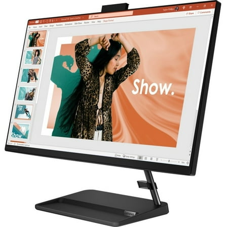 Lenovo IdeaCentre 3 27" All-in-One Desktop Computer, Core i5, 8GB, 512GB SSD, Black
