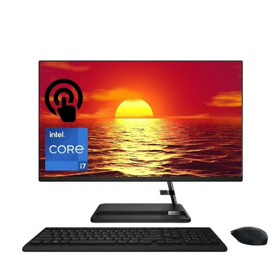 Lenovo IdeaCentre 3 All-in-One Business Desktop , 27" FHD Touchscreen,Intel Core i7-13620H, 64GB RAM, 1TB SSD,2TB HDD, 1080p,Wi-Fi 6, BT 5, RJ-47, Windows 11 Home