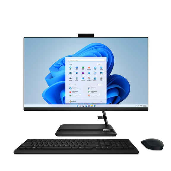 Lenovo IdeaCentre 3i 27 inch FHD IPS Touch All-in-One Desktop Intel Core i5-12450H 8GB RAM 512GB SSD Black (2023)