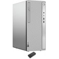 thumbnail image 1 of Lenovo IdeaCentre 5i Home/Business Desktop (Intel i5-12400 6-Core, Intel UHD 730, 16GB RAM, 128GB PCIe SSD + 1TB HDD (2.5), Wifi, Bluetooth, Win 11 Home) with USB-C Dock, 1 of 7