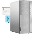 thumbnail image 1 of Lenovo IdeaCentre 5i Home/Business Desktop (Intel i5-12400 6-Core, Intel UHD 730, 32GB RAM, 128GB PCIe SSD + 500GB HDD (2.5), Wifi, Win 10 Pro) with Microsoft 365 Personal , Dockztorm Hub, 1 of 7