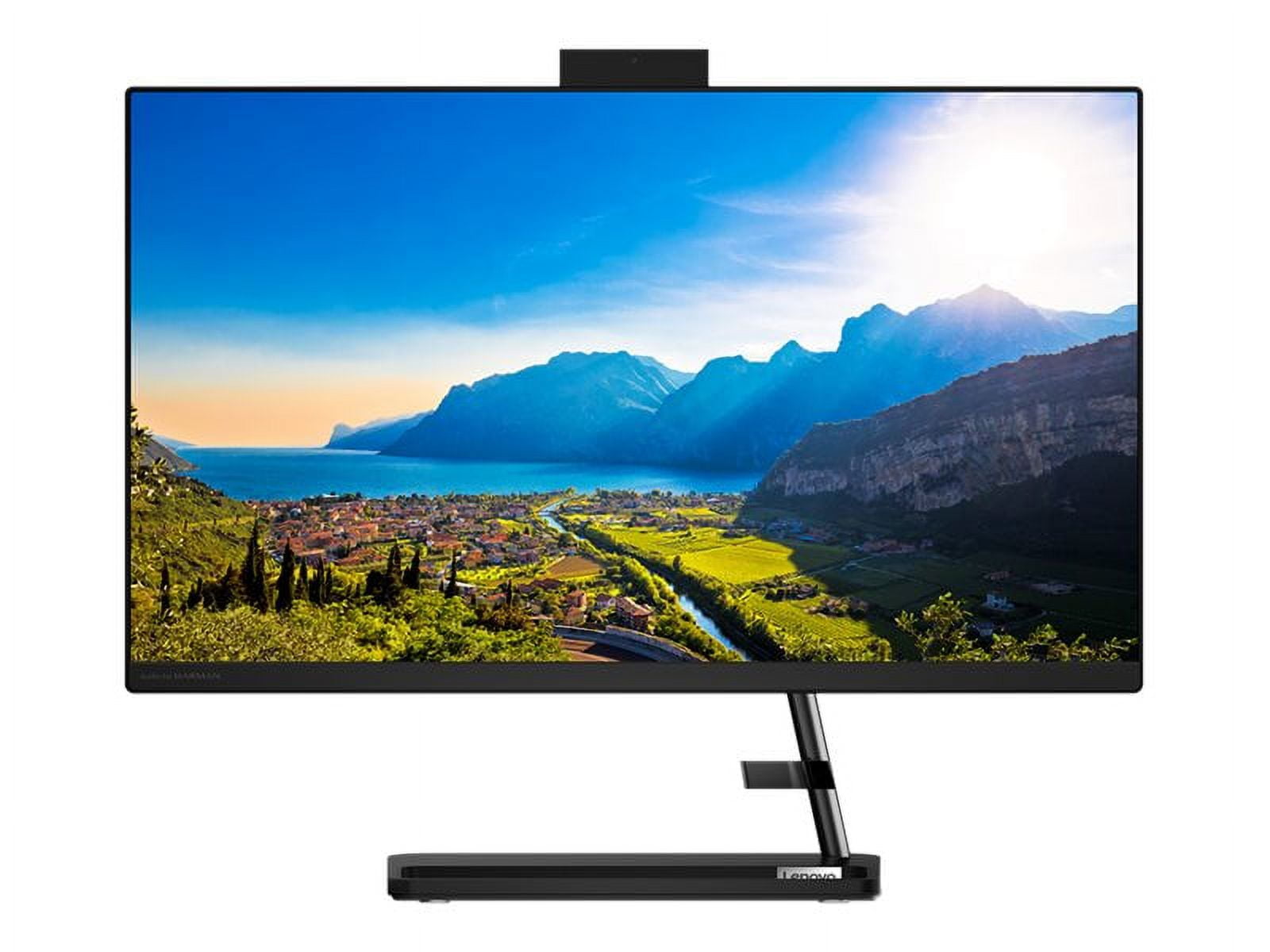 Lenovo IdeaCentre AIO 3 24ALC6 F0G1 - All-in-one - with stand - Ryzen 3  5425U / 2.7 GHz - RAM 8 GB - SSD 256 GB - NVMe, HDD 1 TB - Radeon Graphics  - 