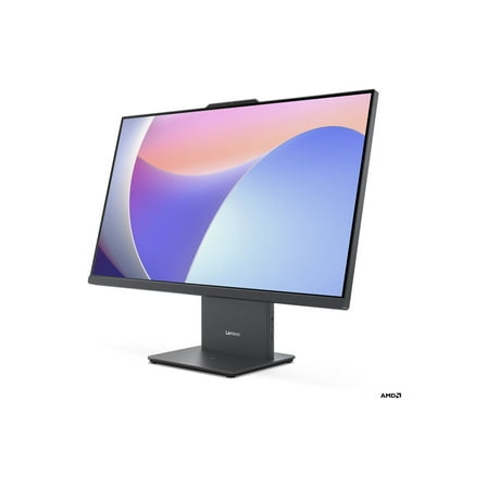 Lenovo - IdeaCentre AIO 27" FHD IPS LCD Touch-Screen All-In-One - AMD Ryzen 5 7535HS - 8GB Memory - 512GB SSD - Gray