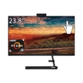 thumbnail image 1 of Lenovo IdeaCentre AIO 3 All-in-One Desktop Computer ,23.8" FHD IPS Touch Display ,AMD Ryzen 3 7330U,16GB DDR4 RAM,512GB SSD,AMD Radeon™ Graphics,Windows 11 Home,Black, 1 of 6