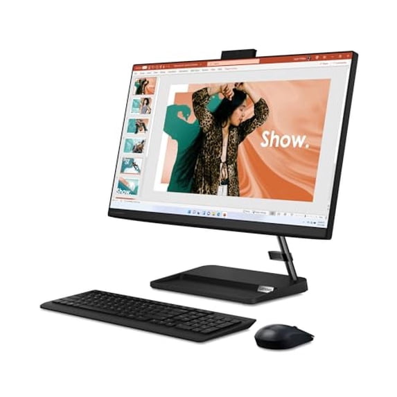 Lenovo IdeaCentre AIO 3i All in One Desktop, Intel Core i3, 8G, 512G SSD, Black