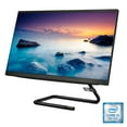 thumbnail image 1 of Lenovo IdeaCentre AIO A340 24" All in One Desktop, Intel Core i3-9100T Quad-Core Processor, 8GB DDR4 RAM, 256B Solid State Drive, Windows 10, Black, F0ER0000US, 1 of 13