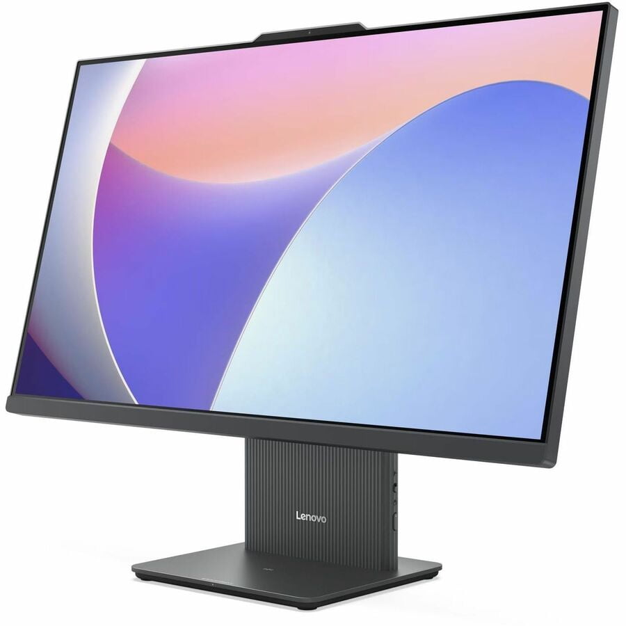 Lenovo IdeaCentre 27ARR9 F0HQ0061US All-in-One Computer, AMD Ryzen 5 8645HS, 16 GB, 512 GB SSD, 27" Full HD Touchscreen, Desktop, Luna Gray