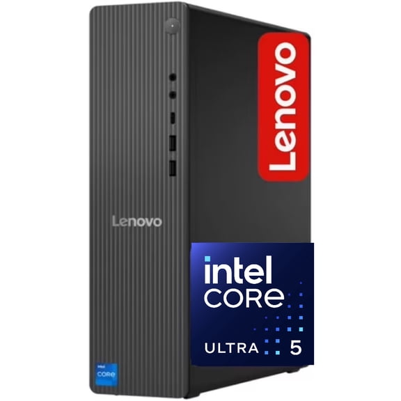 Lenovo IdeaCentre Business Tower Desktop,Intel® Core™ Ultra 5 225 Processor,16GB DDR5 RAM, 512GB SSD ,HDMI, Wi-Fi 6E, RJ-45, USB-C,Windows 11 Home