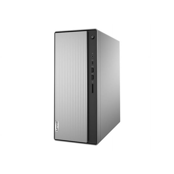 Lenovo IdeaCentre 5 14IMB05 90NA - Tower Core i3 10100 / up to 4.3 GHz - RAM 8 GB - HDD 1 TB - DVD-Writer - UHD Graphics 630 - Gigabit Ethernet - Win 10 Home 64-bit - monitor: none - keyboard: US - mineral gray