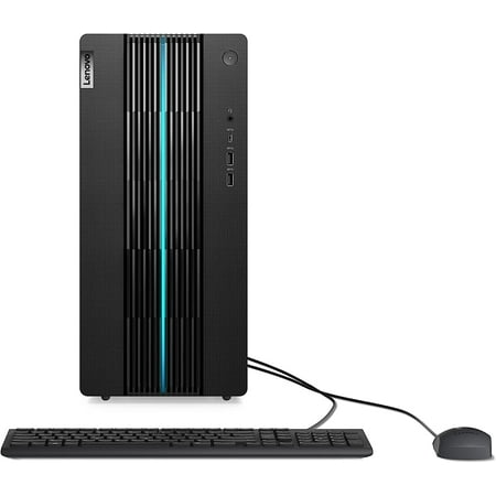 Lenovo IdeaCentre Gaming 5i Desktop Computer - Intel Core i7-12700 up to 4.90 GHz, 64GB RAM, 2TB PCIe SSD + 8TB HDD, GeForce RTX 4060 Ti Graphics, HD Audio, Windows 11 Pro, Raven Black