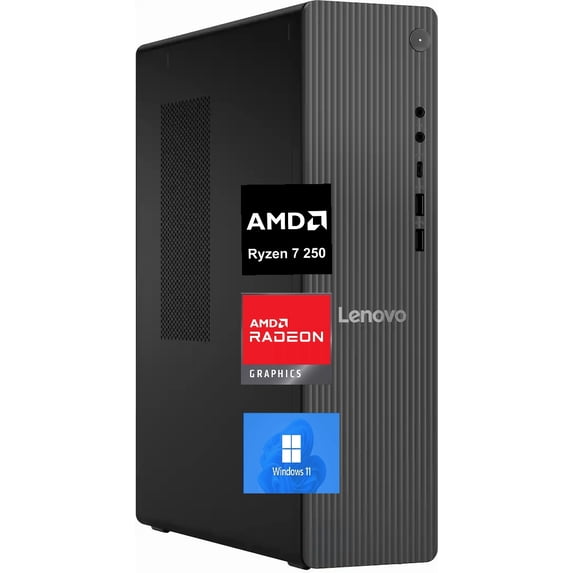 Computer Pet Making Lenovo IdeaCentre Tower 8 Desktop PC, AMD Ryzen 7 250, 16GB RAM, 1TB ...