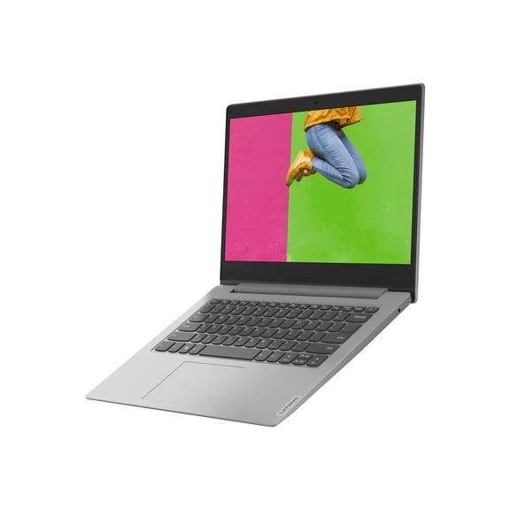Lenovo IdeaPad 1 14ADA05 82GW - Athlon Silver 3050e / 1.4 GHz - Win 10 Home in S mode - 4 GB RAM - 64 GB eMMC - 14" TN 1920 x 1080 (Full HD) - Radeon Graphics - Wi-Fi, Bluetooth - platinum gray
