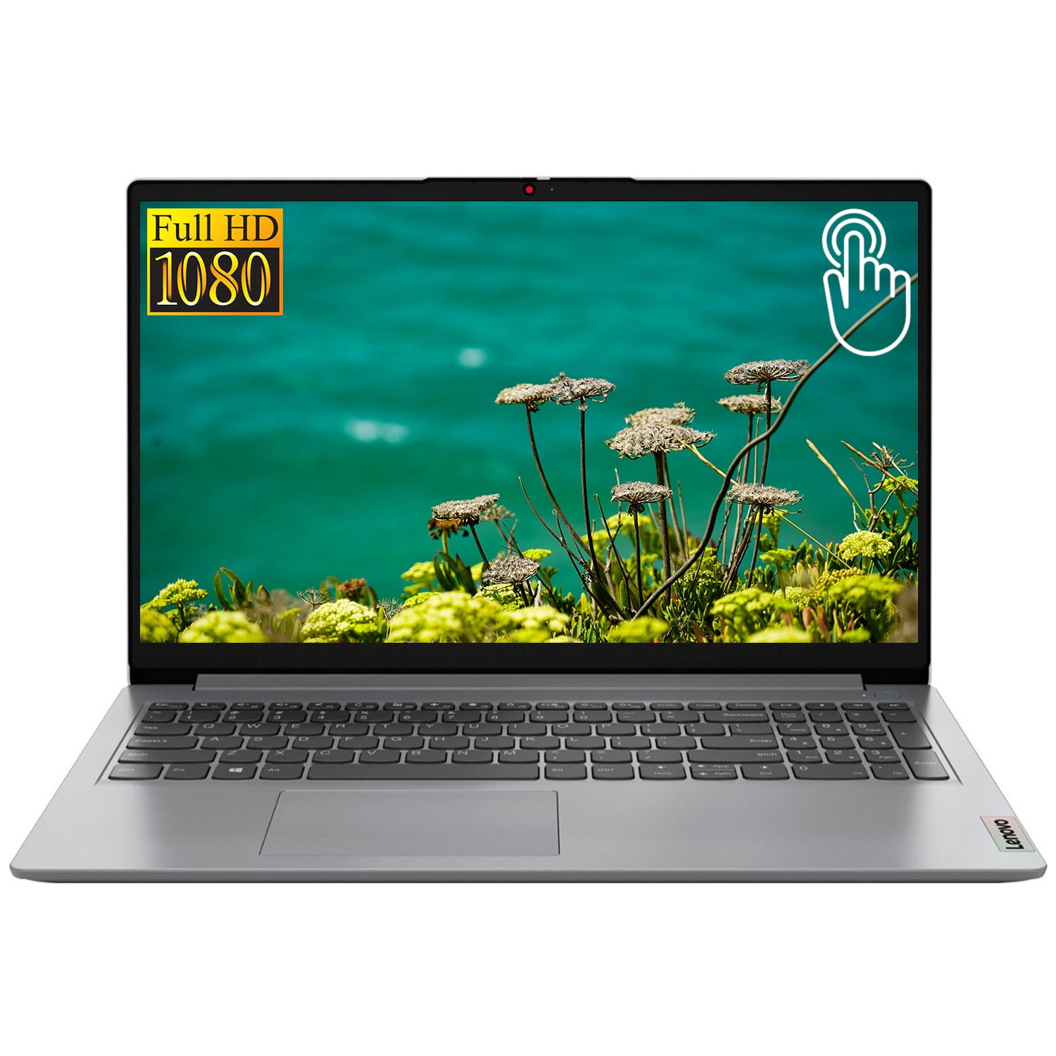 Lenovo IdeaPad 1 15.6" FHD Laptop, 15.6" FHD Touchscreen, Intel Core i3-1215U, 16GB RAM, 1TB SSD, SD Card Reader, HDMI, Webcam, Wi-Fi 6, Windows 11 Home, Grey