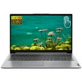 thumbnail image 1 of Lenovo IdeaPad 1 15.6" FHD Laptop, 15.6" FHD Touchscreen, Intel Core i3-1215U, 8GB RAM, 512GB SSD, SD Card Reader, HDMI, Webcam, Wi-Fi 6, Windows 11 Home, Grey, 1 of 7