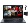 thumbnail image 1 of Lenovo IdeaPad 1 15.6" FHD Touchscreen Home and Business Laptop, AMD Ryzen 5 7520U, 8GB DDR5 RAM, 1TB SSD, Windows 11 Home, AMD Radeon Graphics, Abyss Blue with Accessories, 1 of 5