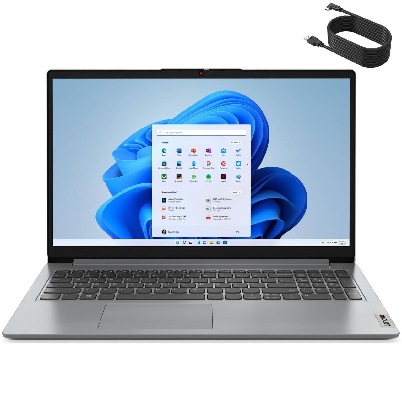 Lenovo IdeaPad 1 15.6 Inch FHD Laptop Intel Dual Core 16GB RAM
