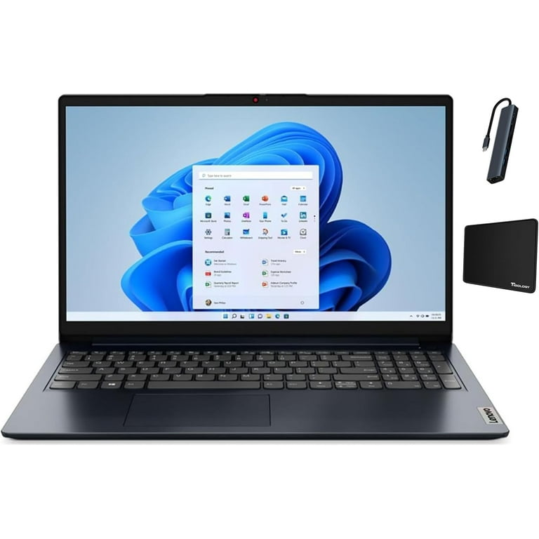 Lenovo IdeaPad 1 15.6 inch FHD Touchscreen Laptop, Intel Core i5