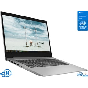 Lenovo IdeaPad 1 Laptop, 14" HD Display, Intel Pentium Silver N5030 Upto 3.1GHz, 4GB RAM, 2TB NVMe SSD, HDMI, Wi-Fi, Bluetooth, Windows 11 Home S