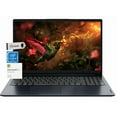 thumbnail image 1 of Lenovo IdeaPad 1 Student Laptop, 15.6" HD Display, Intel Celeron N4500 Upto 2.8GHz, 12GB RAM, 256 Storage(128GB SSD+128GB eMMC), 1 Year Office 365,Windows 11 Home/XTREDURA Flash Drive, 1 of 8