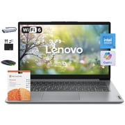 Lenovo IdeaPad 14" Laptop Computer 2025, 12GB RAM, 884GB Storage 256GB SSD +128GB eMMC +500GB Ext, Intel Core Processor, UHD Graphics, Long Battery WiFi-6, MarxsolAccessory, 1-Yr Office 365, Win 11