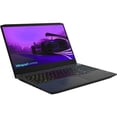 thumbnail image 1 of Lenovo IdeaPad 15.6" FHD Gaming Laptop, Intel Core i7-11370H, 8GB RAM, NVIDIA GeForce RTX 3050 Ti, 1TB HD & 256GB SSD, Windows 10 Home, Black, 82K10003US, 1 of 7