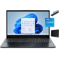 thumbnail image 1 of Lenovo IdeaPad 1i 15.6 inch FHD Laptop, Intel Core i5-1235U, 1.3GHz, 64GB RAM, 6TB SSD, Media Card Reader, Windows 11 Home in S Mode, Abyss Blue with Tigology Accessories, 1 of 8