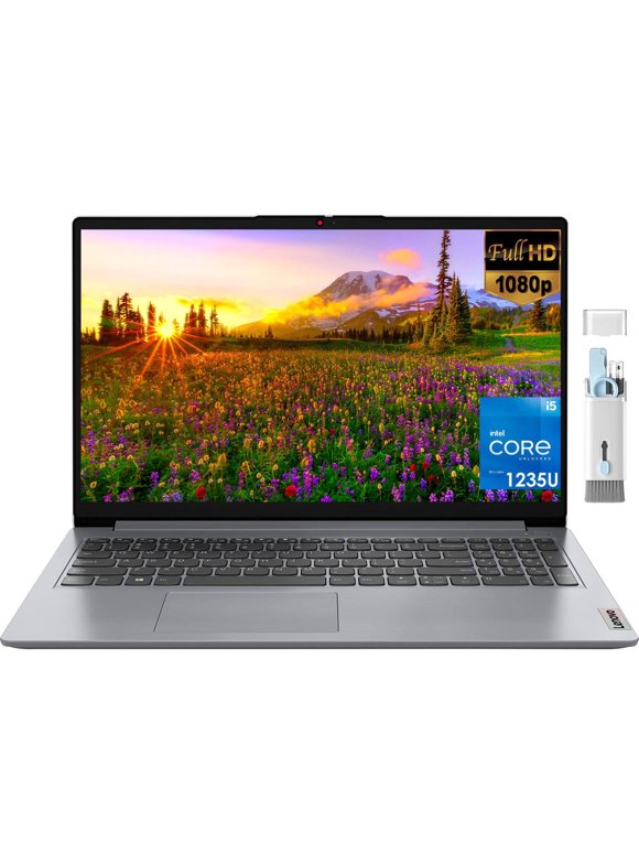 Lenovo IdeaPad 1i High Performance Business Laptop, 15.6" FHD Anti-Glare, Intel Core i5-1235U, 40GB RAM, 1TB SSD, Intel Iris Xe Graphics, Wi-Fi 6, SD Card Reader, Windows 11 Home in S mode