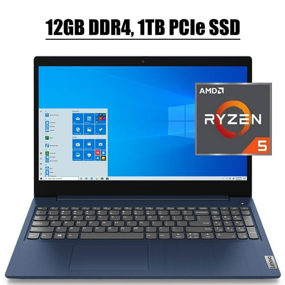 Lenovo IdeaPad 3 14 2020 Newest Laptop Computer I 14" FHD Display I AMD Quad-Core Ryzen 5 3500U I 12GB DDR4 1TB PCIe SSD I Dolby Audio HDMI WIFI Win 10